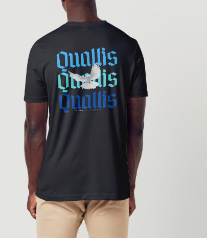 Quallis short sleeve t-shirt 100% cotton comfy