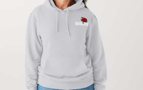 Quallis grey hoodie